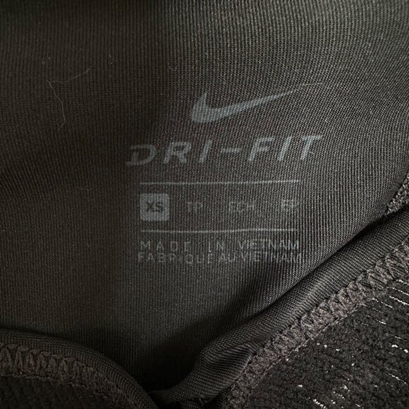 Nike Pro Dri Fit Base Layer Black Leggings Running Hiking Yoga Women's Size XS - Picture 6 of 6